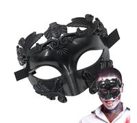Copertura per viso medievale per cosplay, tema greco antico, copertura per costume di Halloween, da uomo, stile greco antico egiziano, per carnevale, giochi di ruolo, feste a tema, festival