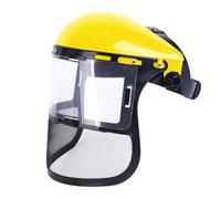Copertura per viso trasparente - copertura in rete, schermo facciale forestale | Maschera per la protezione contro la polvere Clear Vision, maschera di sicurezza per falciatura del prato con filo di