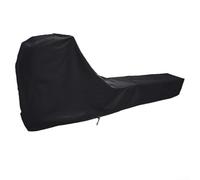 Copertura per vogatore Concept 2, resistente alle intemperie, per vogatori interni, 241,3 x 61 x 101,6 cm, tessuto Oxford nero con rivestimento in PU argento, impermeabile e resistente agli strappi