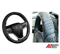 Copertura Per Volante In Pizzo Con Legatura Nera Morbida 35Cm - 41Cm