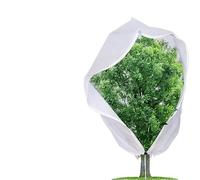 Copertura Pianta Limone Esterno, Arbusto Invernale Protettore For Piante Piccolo Albero Panno Antigelo Giardino Vaso Strumento Protezione Dal Freddo Borsa Tessuto Caldo Con Coulisse(A-120x180cm-White)