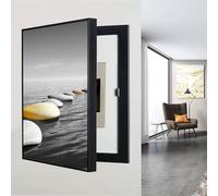 Copertura Piccola For Cassaforte A Muro, Pannello Elettrico Nascosto, Coperture Decorative For Scatola Fusibili, Parte Anteriore(D,45 * 55cm/17.7 * 21.7in)