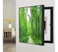 Copertura Piccola For Cassaforte A Muro, Pannello Elettrico Nascosto, Coperture Decorative For Scatola Fusibili, Parte Anteriore(A,40 * 50cm/15.7 * 19.7in)