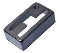 Copertura Pickup Nero Oro Ottone Usura Copertura Pickup Nero(Black) | Ottone massiccio, durata superiore, migliora risonanza suono, finitura lucida nera o oro, per facile montaggio