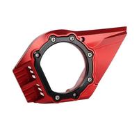 Copertura pignone Adatto per Vespa Primavera Sprint GTS 125 150 IGet GTS125 Accessori per moto Protezione per catena di trasmissione Copri Coperchio Volano Pignone(Red)