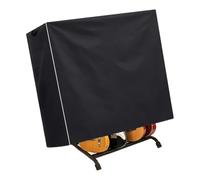 Copertura Portachitarra Multiplo 109 x 119 x 48 cm, Custodia Antipolvere e | Copertura per Supporto Strumento Musicale per Home Studio Palco Scuola Aula Laboratorio Lezioni di Musica