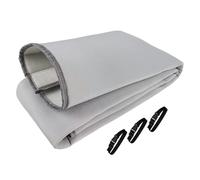 Copertura portatile per tubo CA - Isolamento portatile AC con 3 cinghie regolabili con fibbia, forniture per la casa e il giardino per finestre invernali parete casa appartamento