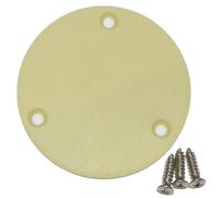 Copertura posteriore per interruttore chitarra, diametro 55,6 mm, ricambio per chitarre tipo Les Paul, colore: avorio/crema
