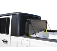 Copertura posteriore pieghevole e retrattile for cassone di camion compatibile con Chevrolet Silverado 2014 da 5,75 piedi.