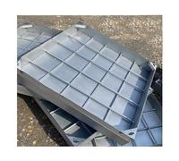 Copertura Pozzetto Coperchi for Fosse Settiche In Cemento/coperchi for Tombini Invisibili, Coperture for Bacini Fognari, for Loft, Appartamenti, Giardini, Cortili(8cm,30 * 30cm/11.8 * 11.8in)