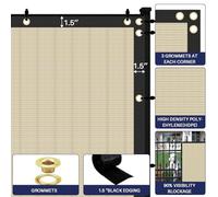 Copertura Privacy Beige Antistrappo per Corti Offerta Blocco Visibilità 90%