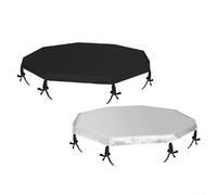 Copertura protettiva a 8 pannelli per box per cani, per proteggere gli animali domestici dal sole e dalla pioggia, utilizzando tessuto Oxford resistente alle intemperie per un riparo esterno sicuro