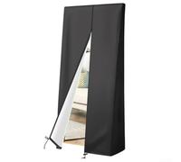 Copertura protettiva antipolvere per specchio da pavimento, tessuto Oxford 420D, mantiene gli specchi a prova di polvere e umidità, con cerniera e coulisse (42 x 5 x 150 cm)