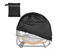 Copertura protettiva antipolvere per ventilatori, borsa portaoggetti con resistenza alla polvere e alla pioggia, adatta per la protezione delle ventole degli elettrodomestici (92 x 28 x 92 cm)