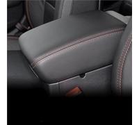 Copertura Protettiva Bracciolo In Pelle Per Auto Controllo Centrale Accessori Interni Per Ford Per Focus 2012(Red-thread)