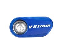 Copertura protettiva decorativa in ABS Pour Suzuki V-Strom 650 VStrom650 DL650 650/XT 1000/XT Couverture De Protection Capteur Roue Arrière Avant ABS Moto(Rear-Blue)