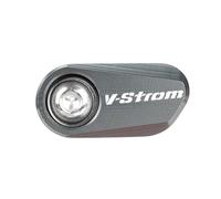 Copertura protettiva decorativa in ABS Pour Suzuki V-Strom 650 VStrom650 DL650 650/XT 1000/XT Couverture De Protection Capteur Roue Arrière Avant ABS Moto(Rear-Grey)