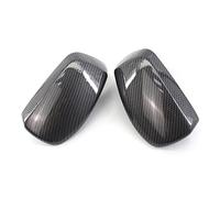 Copertura protettiva di ricambio per specchietti retrovisori auto per B&MW E60 E61 E63 E64 2003-2008 specchietto retrovisore auto specchietto laterale coperture guscio Huqwsa (colore: nero-corna