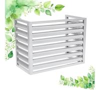 Copertura protettiva esterna del condizionatore d'aria, griglia resistente agli urti durevole per protezione dell'unità