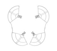 Copertura protettiva for pale, copertura for ali di drone anticollisione, protezione leggera for pale dell'elica for accessori for droni Mini 4 Pro(Propeller Guard)