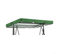 Copertura protettiva impermeabile a baldacchino per sedia a dondolo con ombrellone, per patio e cortile (verde, 142 x 120 x 18 cm)