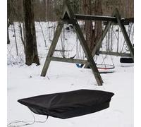 Copertura protettiva impermeabile per slitta costruita con resistente tessuto Oxford per protezione dalle intemperie e da viaggio (110 x 54 x 21 cm)