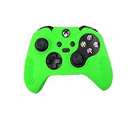Copertura protettiva in gomma siliconica morbida antiscivolo verde per il controller Microsoft Xbox One Elite