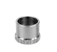 Copertura protettiva in metallo per aerografi per serie 130 131 180 impedisce l'accumulo di vernice e mantiene coerente il coperchio dell'ugello in metallo con motivo spruzzato