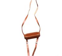 Copertura protettiva in pelle per oculare con cordino regolabile per binocolo 62 Style, mantiene le lenti pulite e protette (pelle rossa)