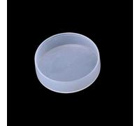 Copertura protettiva in plastica KF for giunto adattatore, tappo flangia vuoto traslucido in PE, manicotto antipolvere for tubi, 1 pz.(145mm)