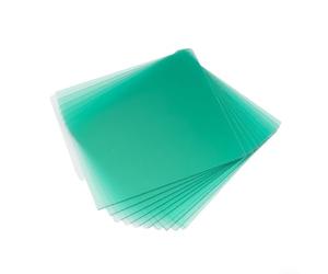 Copertura protettiva in policarbonato per casco da saldatura, con materiale anti goccia per una maggiore durata e protezione (138 x 126 mm)