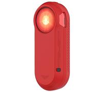Copertura protettiva in silicone per GARMIN Varia RTL515, custodia morbida pelle manica protettore paraurti retrovisore radar guscio protettivo (Red)