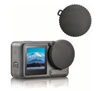 Copertura protettiva in silicone per obiettivo della fotocamera, confezione da due pezzi, a prova di caduta, per DJI Action5Pro/4/3 accessori per fotocamera sportiva