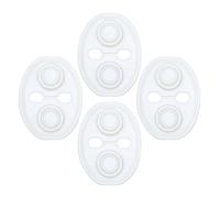 Copertura Protettiva in Silicone per Serratura della Porta Auto,Protezione Antirumore in Silicone - Guarnizione Silenziosa per Auto Stabile Accessori Esterni per Silenzio