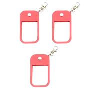 Copertura protettiva in silicone riutilizzabile per bottiglie profumate da 30 ml di sapone per le mani flessibile con protezione per il profumo Keychain Loop