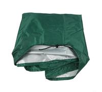 Copertura protettiva in tessuto Oxford 210D per armadi da esterno, progettata per resistere alle intemperie e mantenere le condizioni della scatola nel tempo (verde, 123 x 62 x 55 cm)