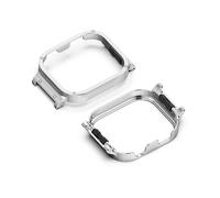 COPERTURA PROTETTIVA INF Custodia in acciaio inossidabile per Redmi Watch 6 Argento, Acciaio inossidabile