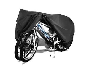 COPERTURA PROTETTIVA INF per 2 biciclette Nero, 110x75 cm