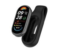 copertura protettiva INF sicuro per Xiaomi Mi Band 10, 9 e 8 Nero, Silicone