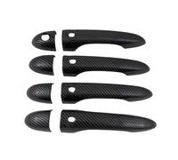 Copertura Protettiva Maniglia Esterna Dell'Auto Per Maserati Per Levante 2016-2024 Accessori Per Finiture Decorative Per La Copertura Della Maniglia Della Porta Esterna Dell'auto(Black 4 Smart)