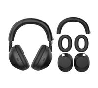 Copertura protettiva per archetto per Sony WH-1000XM6, in silicone per cuffie, antipolvere, set da 3 pezzi, nero