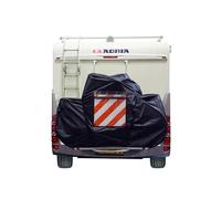 Copertura protettiva per bici DS Covers Eagle II per portabici nera (est.)