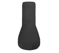 Copertura protettiva per camino da esterni, resistente alle intemperie, 121,9 x 61 x 30,5 cm, per tutte le stagioni, colore nero