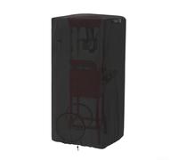 Copertura protettiva per carrello dei popcorn, copertura antipolvere con coulisse regolabile e due fibbie per interni ed esterni (21 x 18 x 63,5 cm)