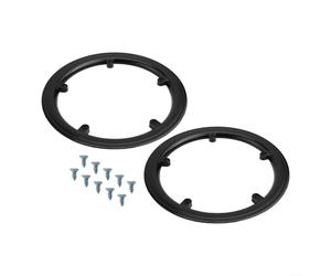 Copertura protettiva per catena della bicicletta, compatibile con guarnitura 48T e design a 45 fori, per mountain bike e biciclette pieghevoli (KUN46-48/9.1)