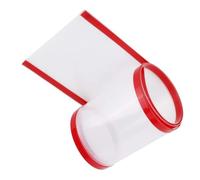 Copertura protettiva per cerniera della porta, 120/140 cm, adesivo di sicurezza, facile da installare, per asilo, adesivo per dita per asilo, protezione trasparente per bambini, per la sicurezza dei
