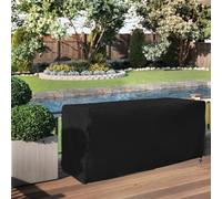 Copertura protettiva per esterni con prese d'aria traspiranti e chiusura antivento per proteggere lo stoccaggio dalle intemperie (123 x 62 x 55 cm)