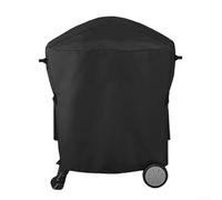 Copertura protettiva per griglie Weber serie Q1000 e Q2000, materiale antipolvere impermeabile con resistenza al sole per uso esterno di lunga durata (diametro 70 x 70 cm)