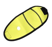 Copertura protettiva per il regolatore del secondo stadio in neoprene per attrezzatura subacquea, spessore 3 mm, con rinforzo in nylon, 25,5 x 11 cm (giallo)