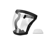 Copertura protettiva per il viso - Schermo di sicurezza integrale con tappo per filtro respiratorio, cappuccio protettivo trasparente | Maschera per saldatura edile per la lavorazione degli alimenti,